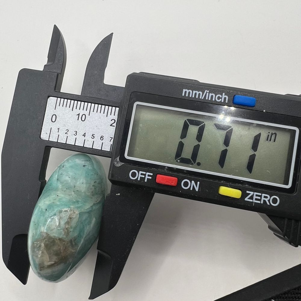Amazonite‎ Heart Carving - Picture 7 of 10